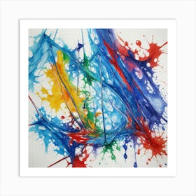 Abstract Painting 5 Art Print