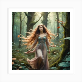 Fairy Forest 3 Art Print