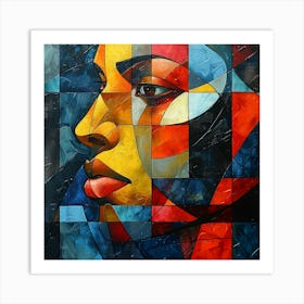 Abstract Of A Woman 14 Art Print