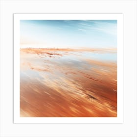 Abstract Motion Blur Art Print