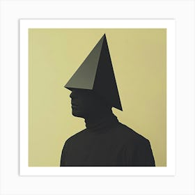 Man With A Hat 1 Art Print