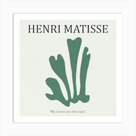 Green Leaf 02- Henri Matisse Art Print