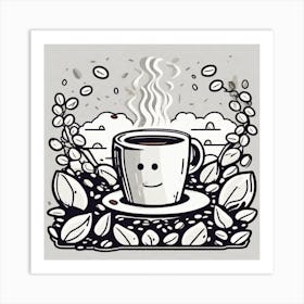 Coffee Cup 3 Art Print