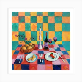 La Vecchia Trattoria Trattoria Italian Food Kitchen Art Print