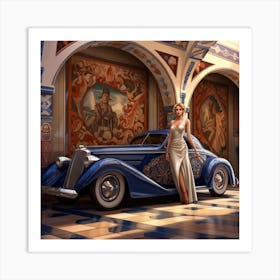 Mercedes Benz Art Print