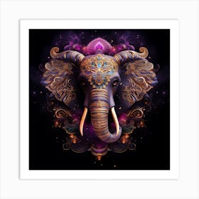 Mystic Elephant Art Print