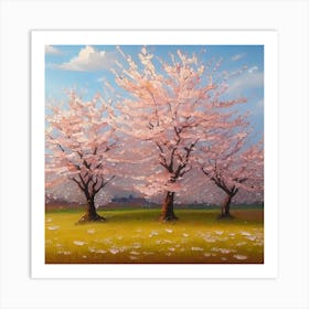 Cherry Blossoms Art Print