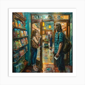 Bookshop Art Print