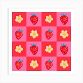 Strawberry Art Print