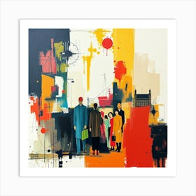 London Cityscape Art Print