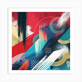 Abstract Painting 173 Art Print