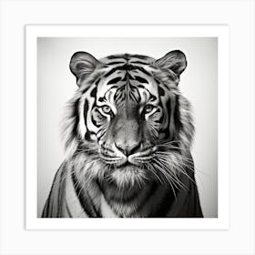 Tiger Portrait Art Print