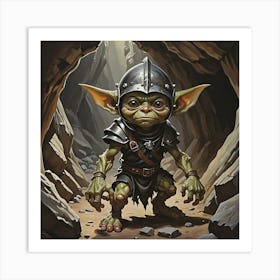 Baby Yoda 1 Art Print