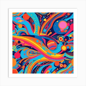 Abstract Painting 1138 Art Print