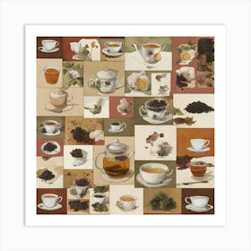 Tea Art 14 Art Print