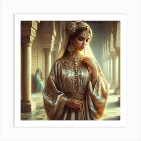 Egyptian Beauty97 Art Print