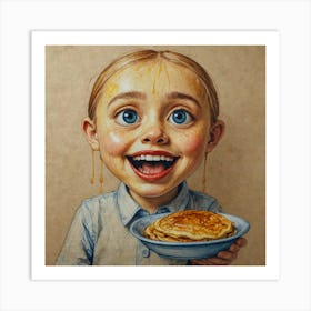 Pancakes 7 Art Print