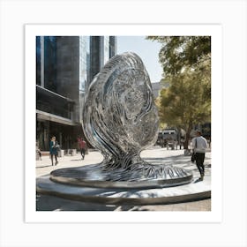 Sydney'S Egg Sculpture Art Print