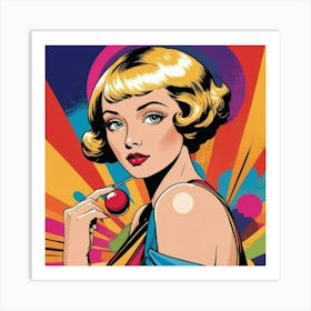 Pop Art 8 Art Print