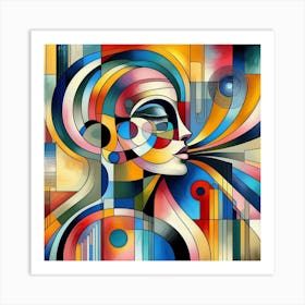 Abstract Painting 25 Art Print