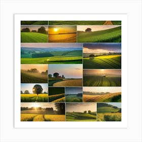 Landscapes Of England 1 Art Print