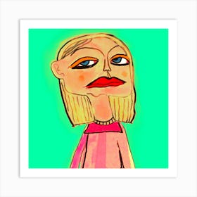 Resting bitch face Art Print