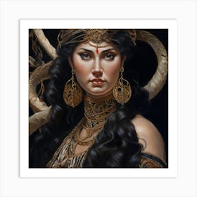 Greek Goddess 45 Art Print