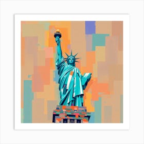 Liberty Painting Art Print