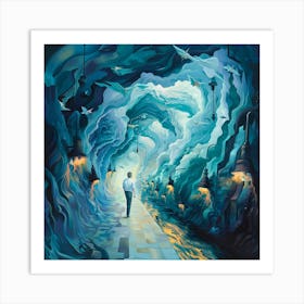 'The Tunnel' Art Print