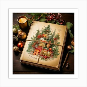 Firefly Festive Christmas Journal Of Warm Holiday Memories 94640 (2) Art Print