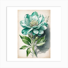 Peony 2 Art Print