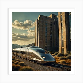 High Speed Train 1 Art Print