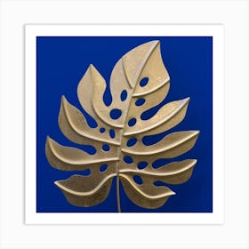 Gold Leaf Art Print