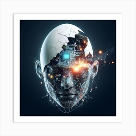 Artificial Intelligence Art Print