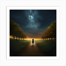 Starry Night 5 Art Print