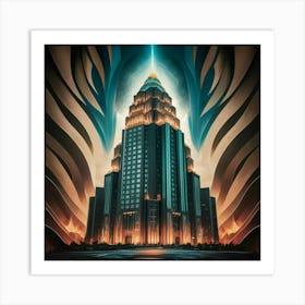 City In The Sky 1 Art Print