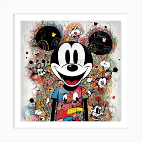 Mickey Reimagined 2 Art Print