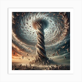 Spiral Tower Art Print