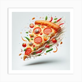 Pizza45 Art Print