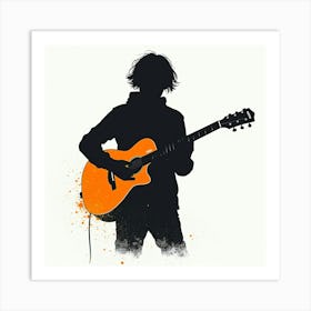 Acoustic Guitar Art Print