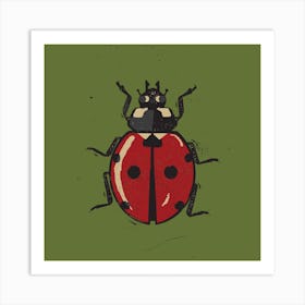 Ladybug Art Print