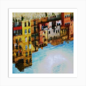 Reflections In The Water Art Print
