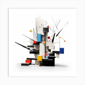 Abstract Sculpture 1 Art Print