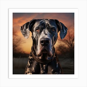 Great Dane 3 Art Print