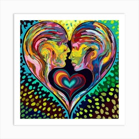 Heart Of Love Art Print