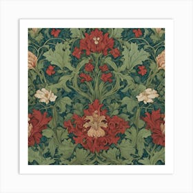 William Morris Inspired Artwork 5 Art Print