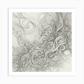 Swirls And Swirls Art Print