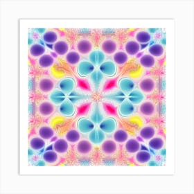 Psychedelic Flower 1 Art Print