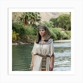 A Photo Of A Female Dressed As An Ancien 13psihacs7ynkj4cefibtg Yzfanrvbsuy0f89uxixt3g Art Print