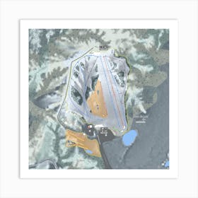 Mont Dulac Art Print